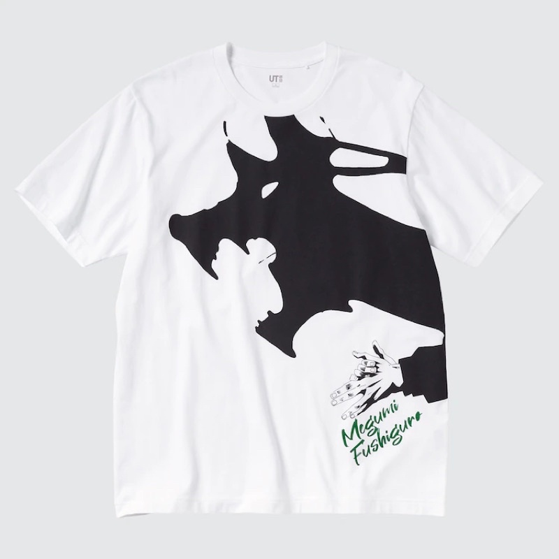 Uniqlo Jujutsu Kaisen Batch 2 / Megumi Fushiguru UT / Kaos Anime JJK