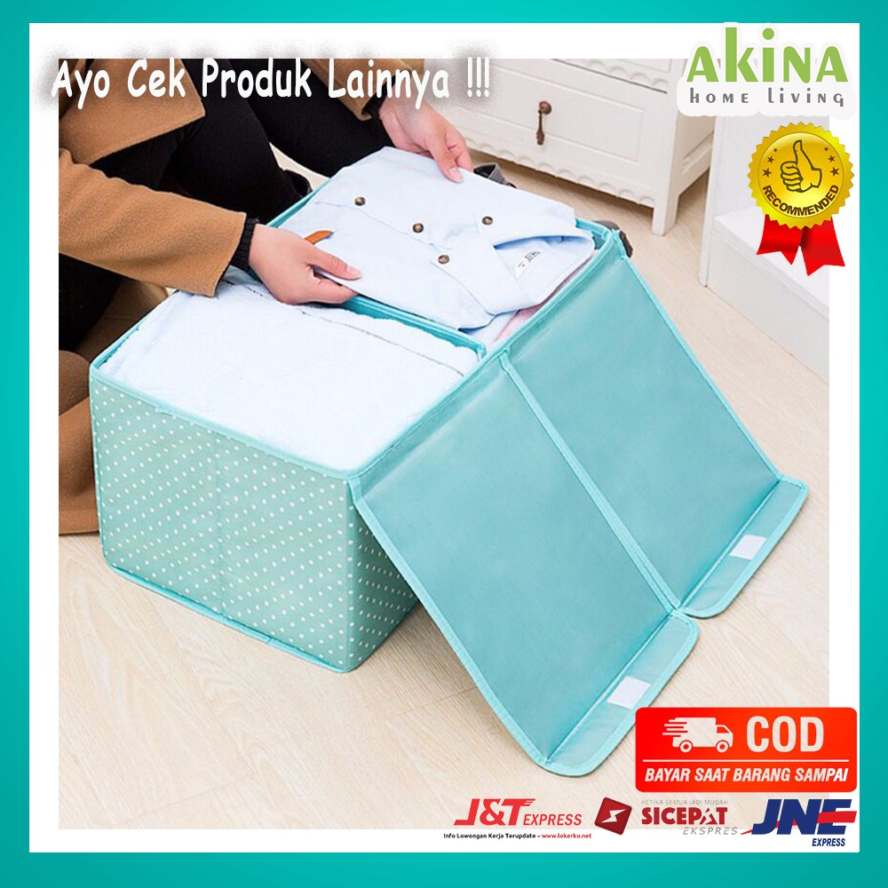 Kotak Penyimpanan Container Storage Box Baju Serbaguna Kapasitas Besar 726 Large Box Shopee Indonesia