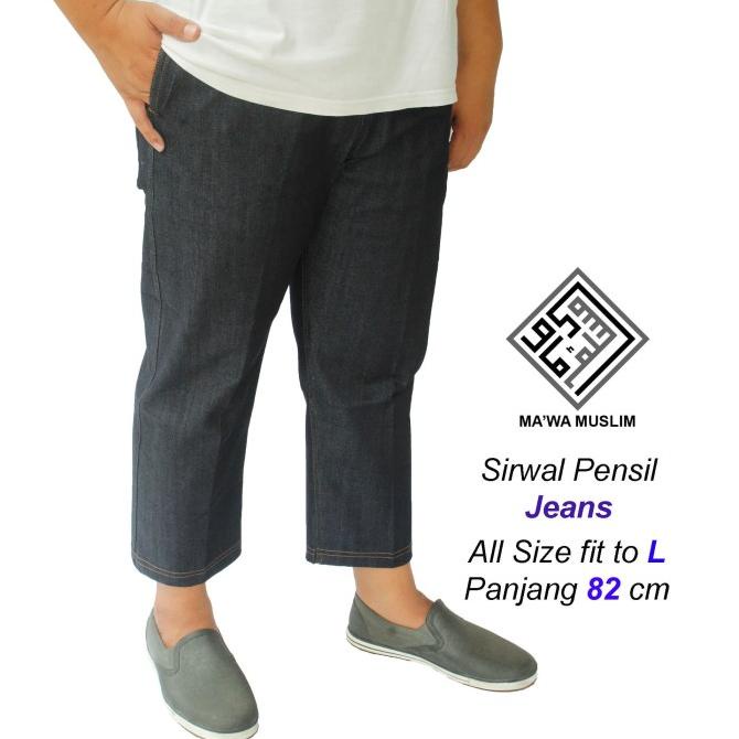 celana sirwal pensil jeans 82 cm All size