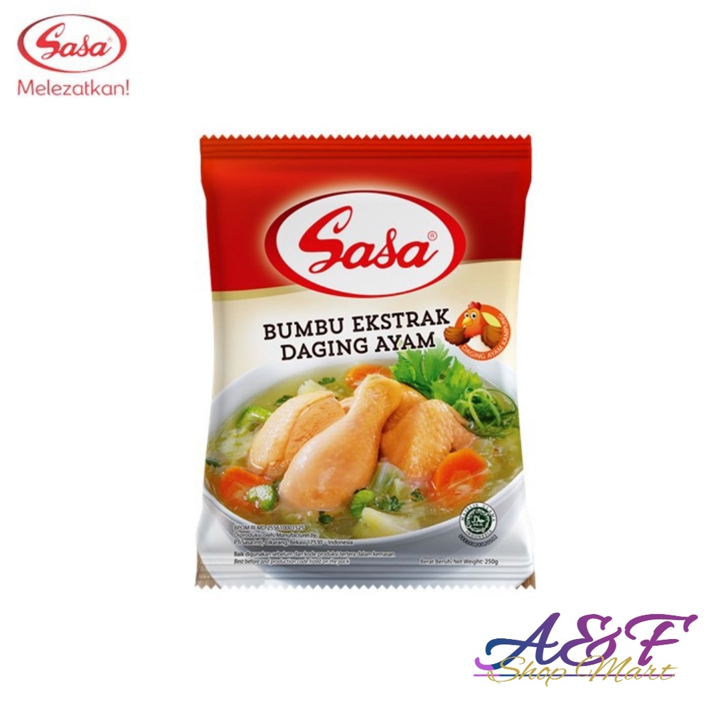 

Sasa Bumbu Ekstrak Daging Ayam 250gr