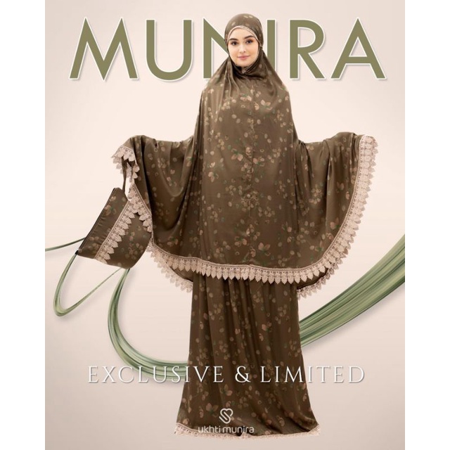 Mukena Cantik Elegant Bahan Brown Armani Kombinasi Renda Import Mukena Set Tas Terbaru Mukena24 Keki