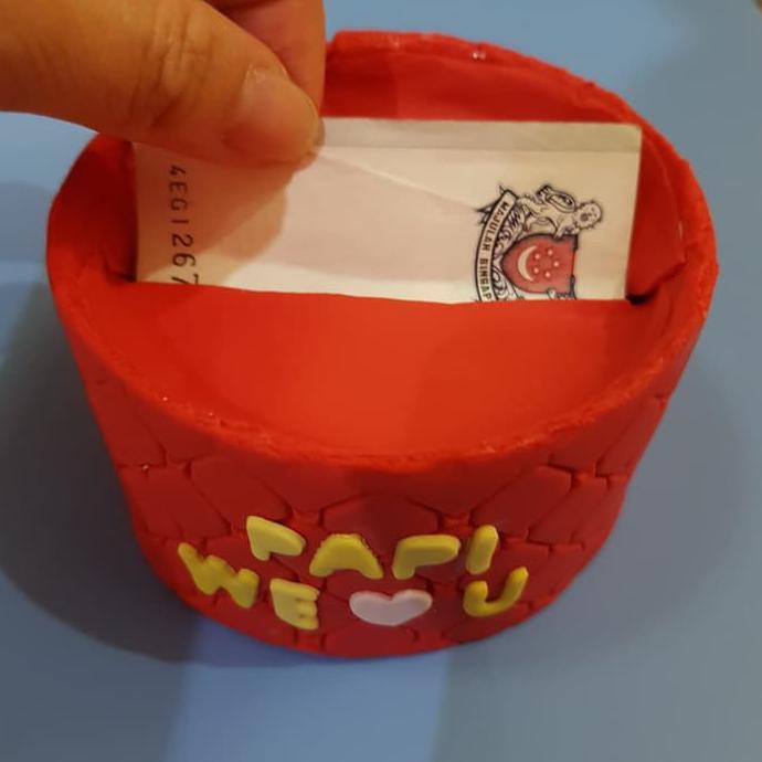

31.87-Kue- Sing Dollar Papi We Love You Atm Topper Cake -Terlengkap-Termurah-Dijamin.