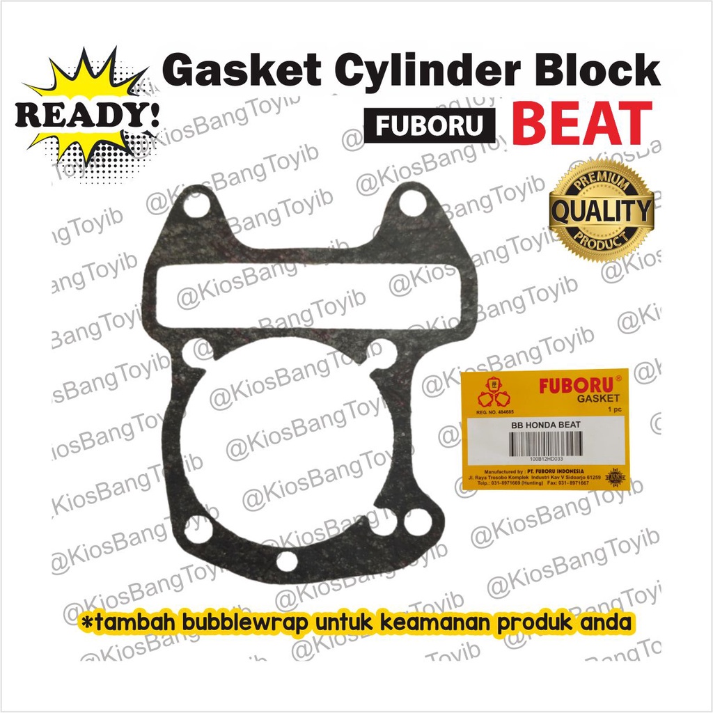 Packing Gasket Cylinder Block (BB) Honda Beat (FUBORU)