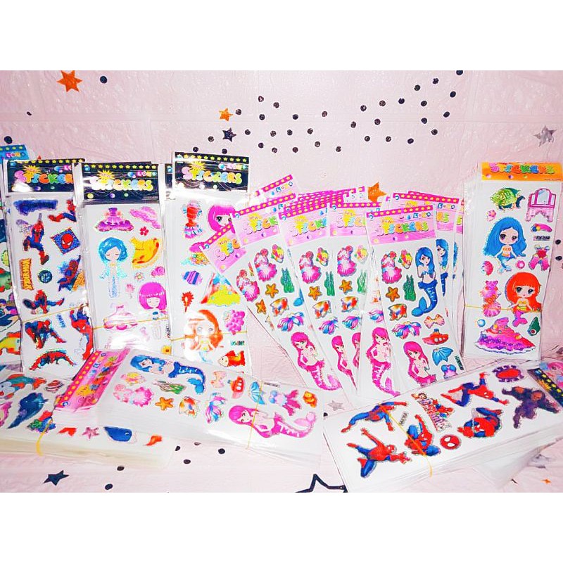 

SETIKER TIMBUL KARAKTER ISI 5 PCS