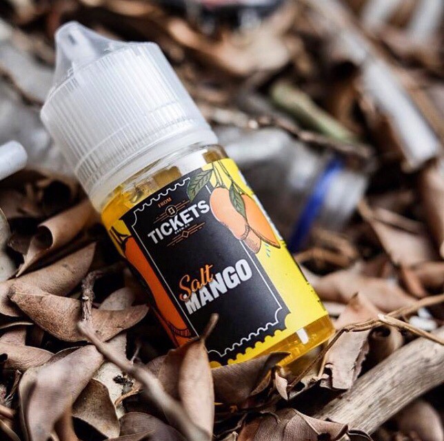 Tickets Mango Salt 30ml Liquid Vape Vapor