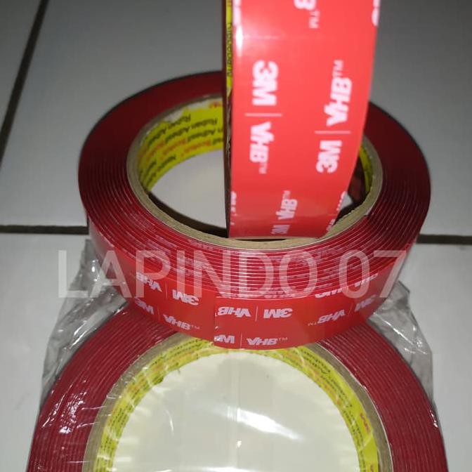 

[[BISA COD]] Double Tape VHB Celar 4910 3M uk 24 mm x 4,5 mtr HEMAT Kode 723