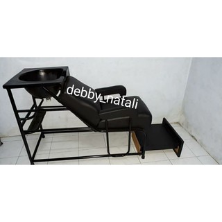 Image of thu nhỏ Washbak besi dan 2 kursi salon include ongkir ke Pemalang #0