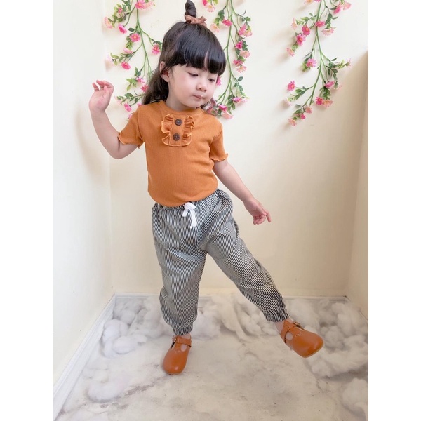 Kaos Anak Atasan Rajut Angelina Knit 2-5 Tahun nabLfashion