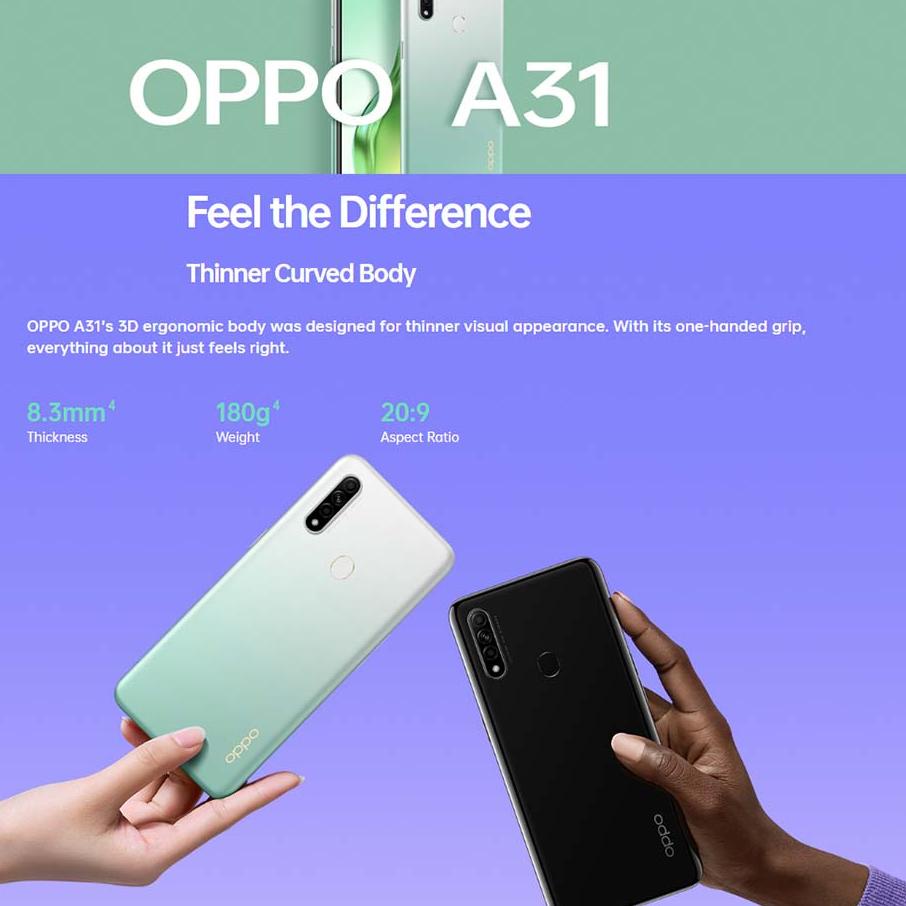 trxy5Y9k--HP OPPO A31 RAM 6 128 GB murah handphone smartphone 6.5 inches 8MP+12MP kamera