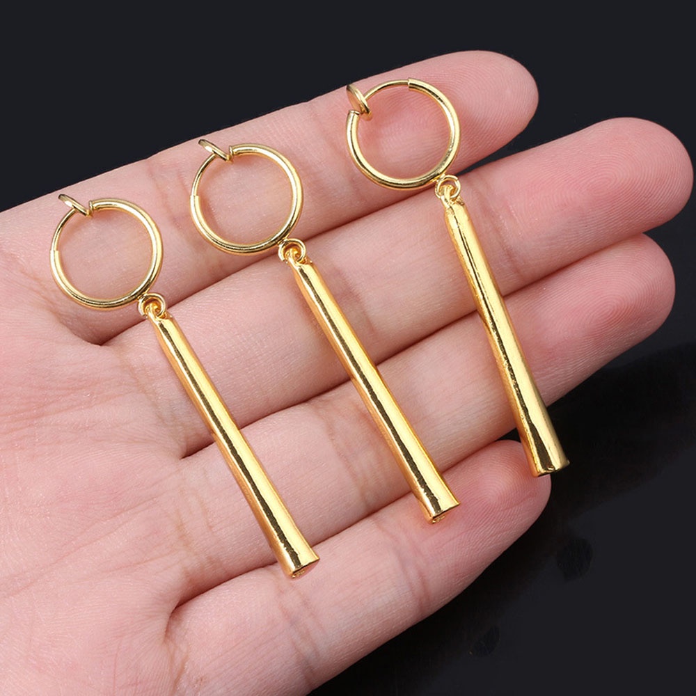 MXBEAUTY Japan Drop Earrings Fashion Gift Accessories Cosplay Clip Earrings 3 Pcs/Set Anime Ear Clip Jewelry Cartoon Roronoa Zoro Earrings