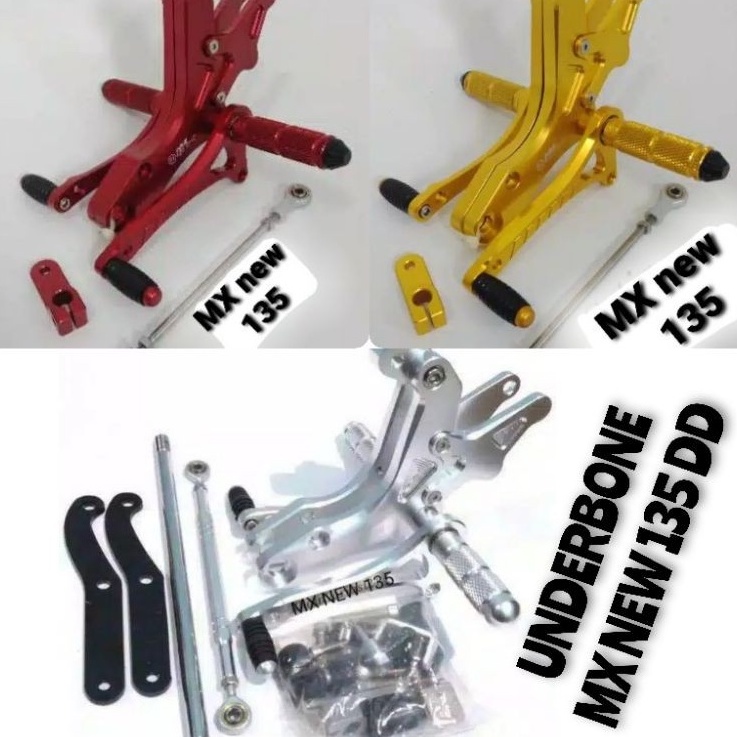 UNDERBON JUPITER MX 135/UNDERBONE JUPITER MX NEW 135 VARIASI FULL CNC UNDERBONE