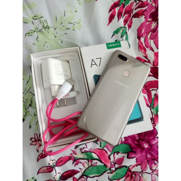 OPPO A7 4/64GB BEKAS SECOND