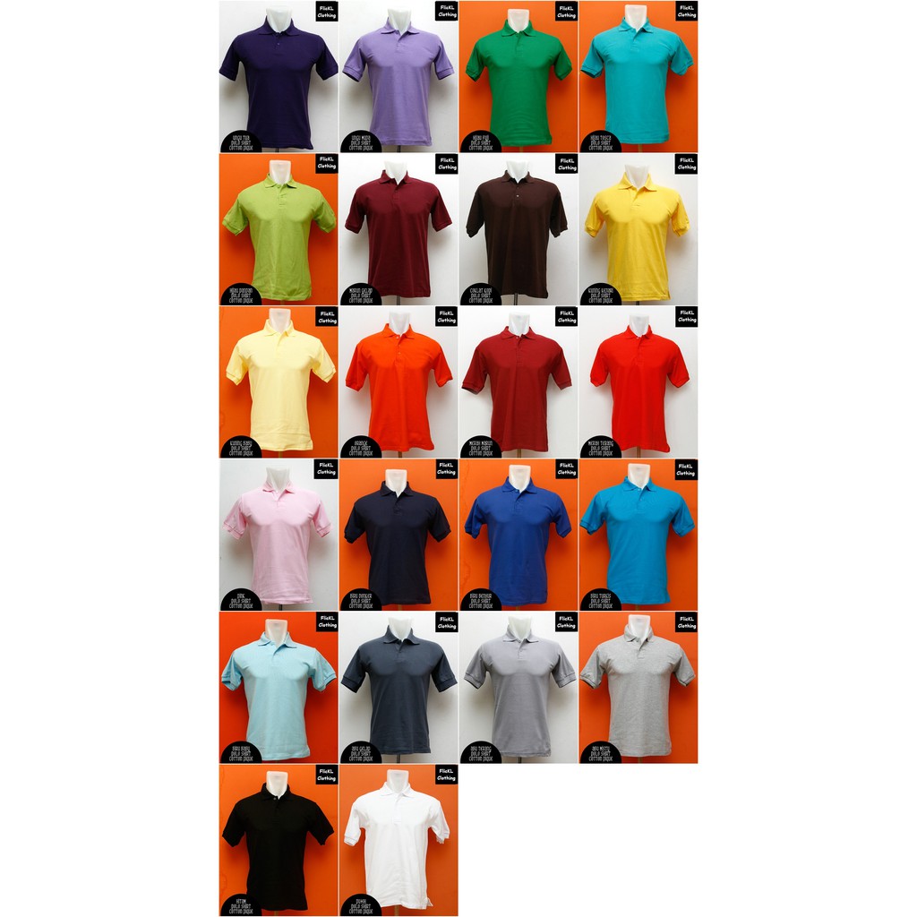 Baju Kaos Polos Sablon Cotton Combed Raglan Polo Lengan Panjang Pendek Wangki