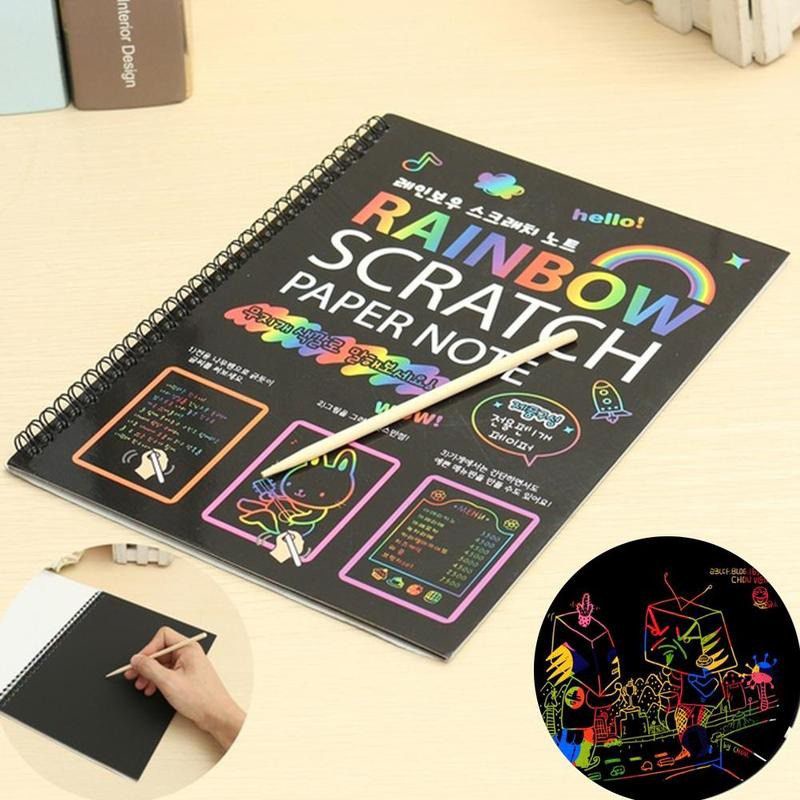 

Rainbow Magic Scratch Book Ukuran Besar