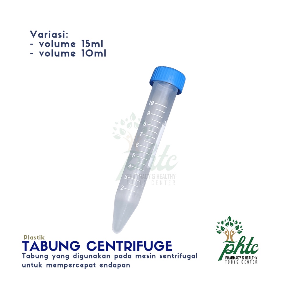 Tabung Centrifuge - Plastik