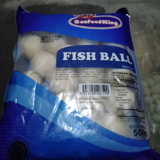 

White fish ball 500 gram