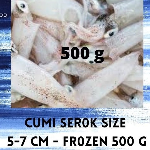 

Cumi serok size 5-7 cm frozen 500 g