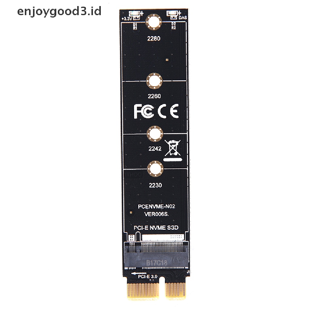 Pcie Ke M2 Nvme Ssd M2 Pcie X1 Raiser Pci-E Express M Key Adapter