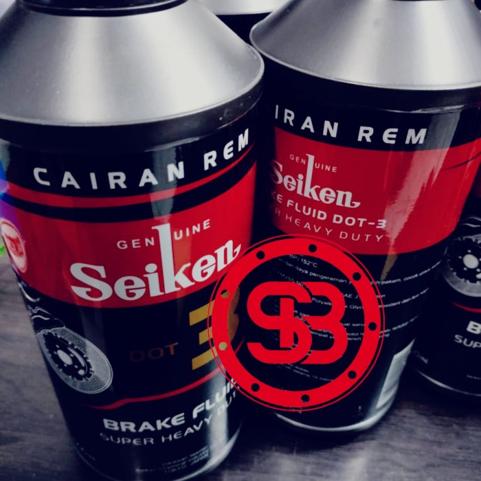 MINYAK REM SEIKEN 300ml DOT 3 BRAKE FLUID SEIKEN