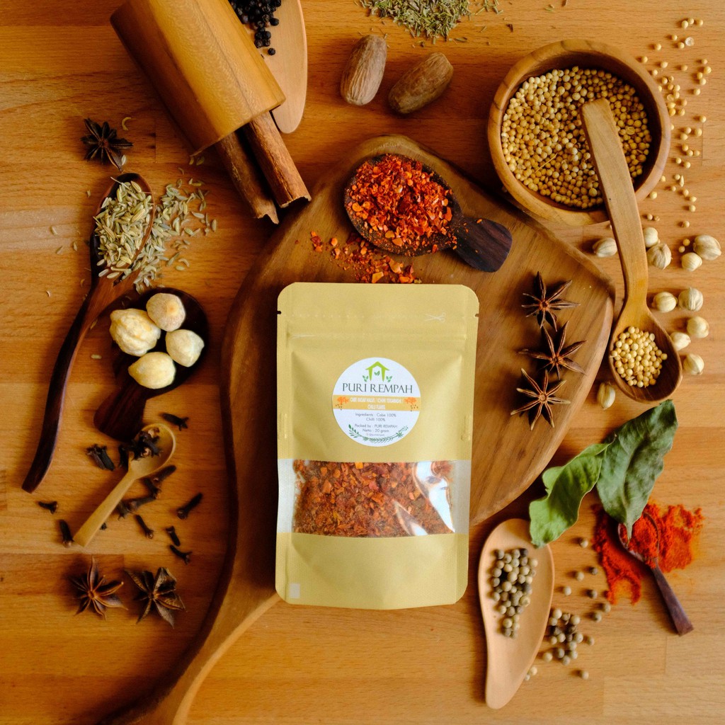 

Cabe Kasar Halus / Ichimi Togarashi / Chilli Flakes 50 g