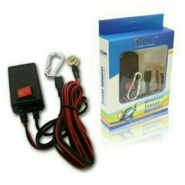 Better Charger Handphone di Aki Motor Better On Off Charger HP
