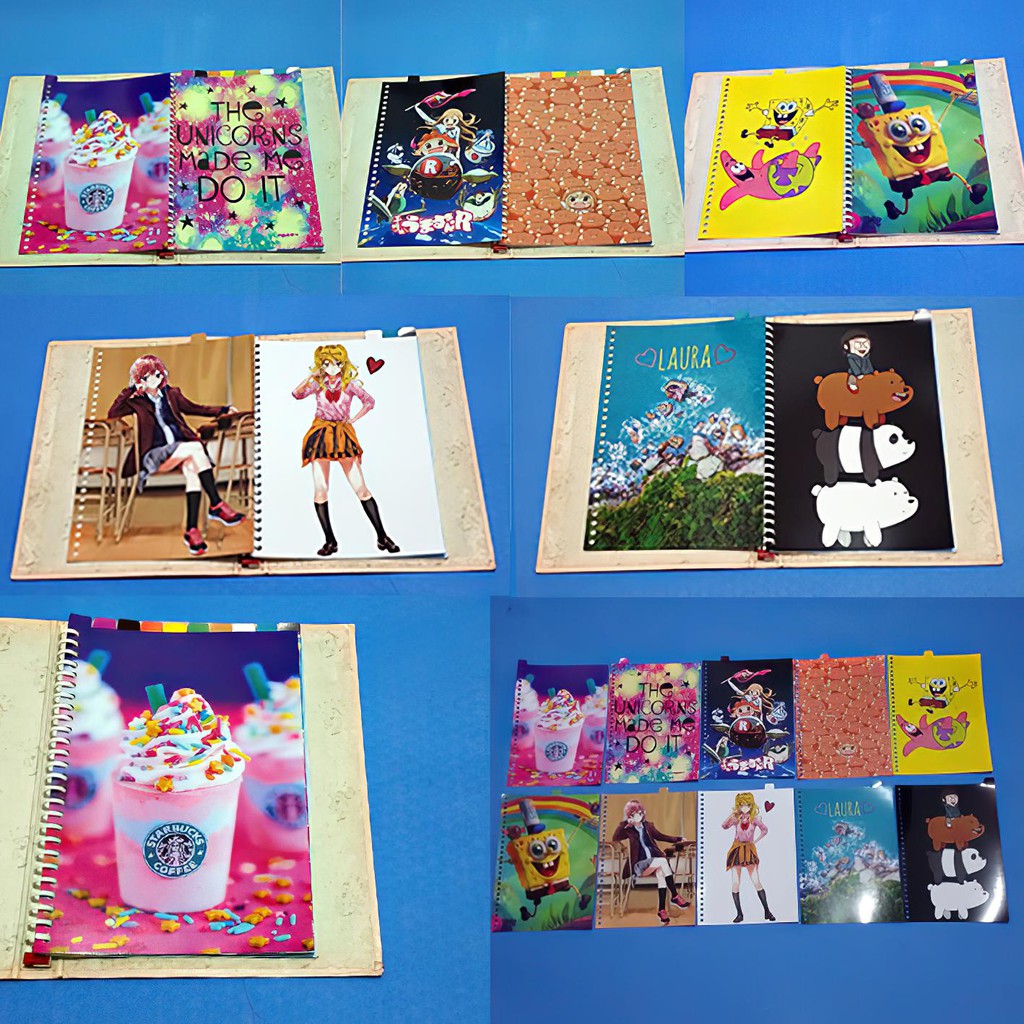 

Pembatas Atas Kartun Mix 2 Ring,6 Ring,20 Ring,26 Ring 1 Set 10 Lembar Laminasi Glossy Murah