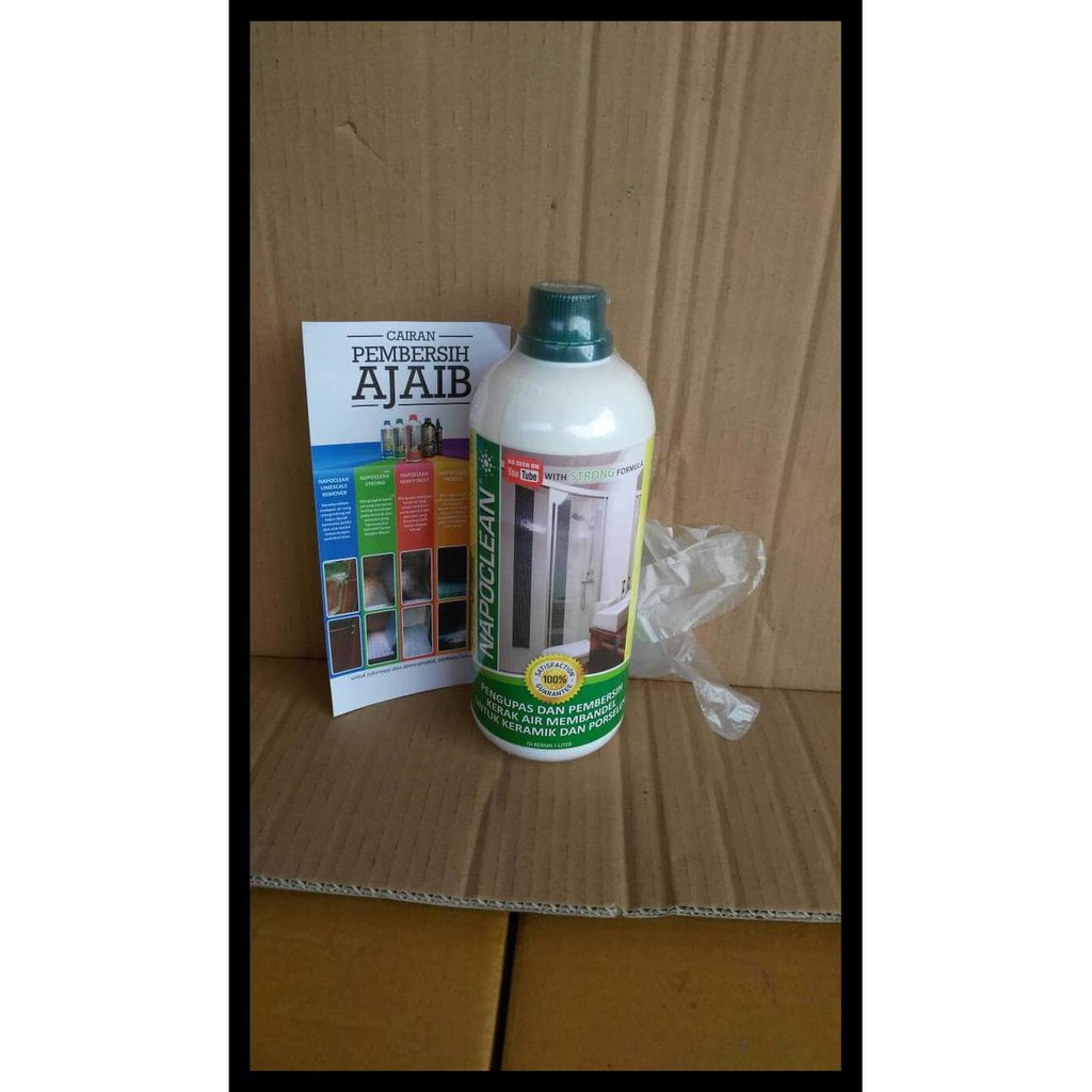 Murmer Napoclean Bandung (Pembersih Keramik,Kaca,Closed Tanpa Hcl) Barang Bagus