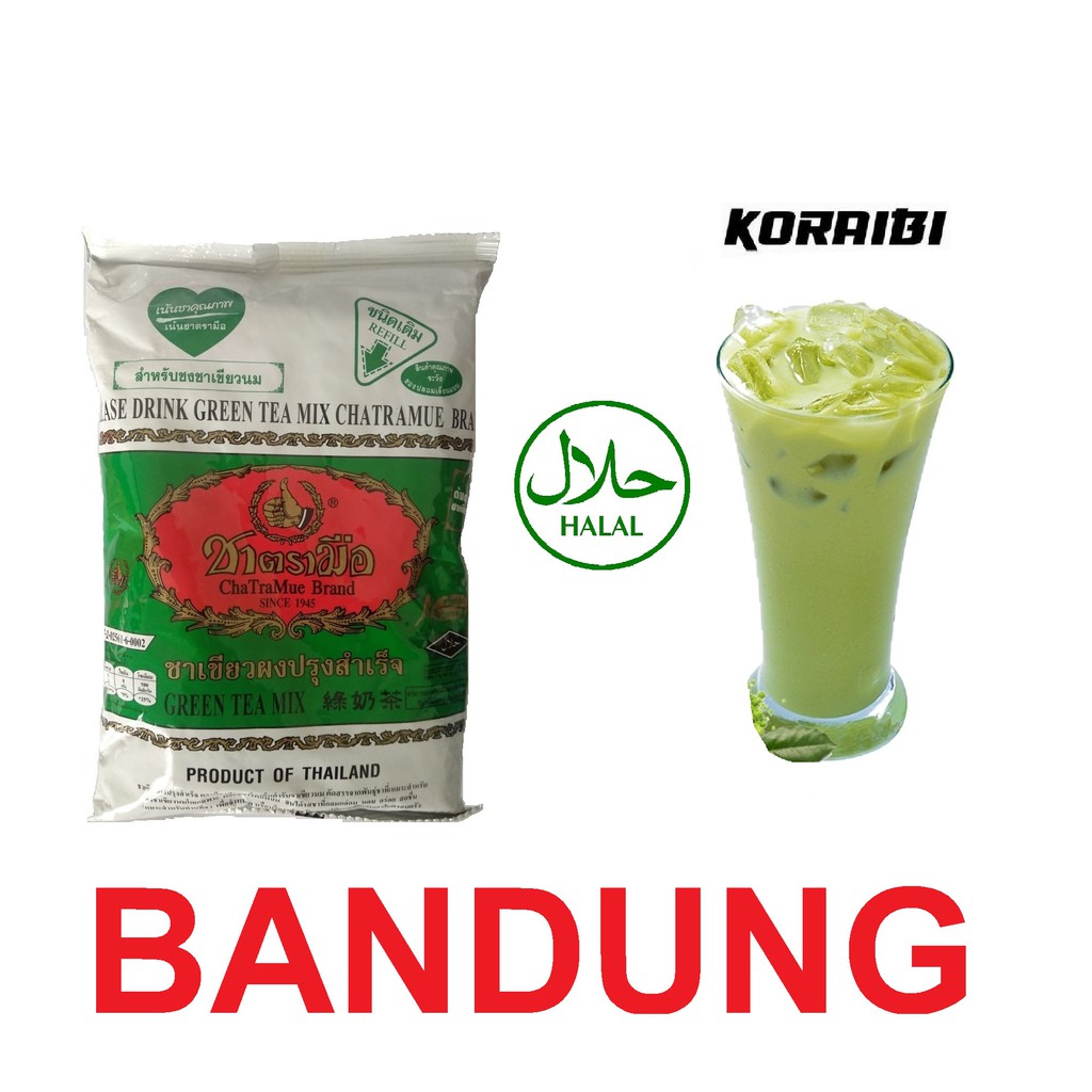 Chatramue Green Tea 200 gram Bandung