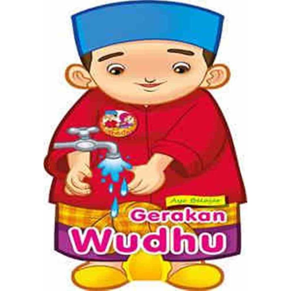 Buku Ayo Belajar Gerakan Wudhu
