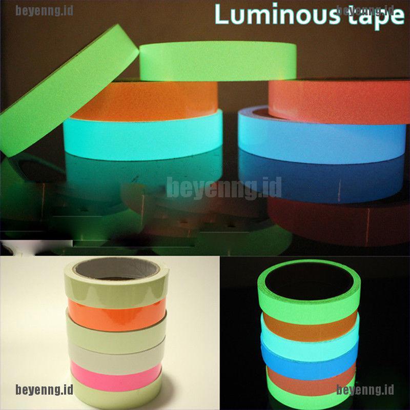 Tape Luminous Glow In The Dark Anti Air Dengan Perekat Untuk Dekorasi Rumah