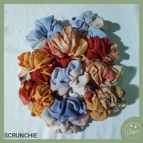 Scrunchie By Elysia Kucir Rambut Hijab Cepol