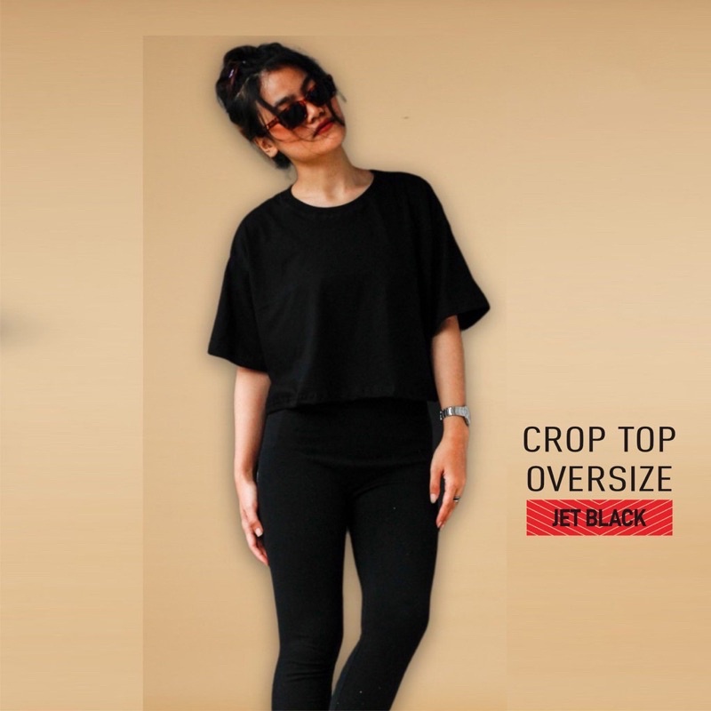 Oversize Crop Basic Polos (LD 106, P 45)