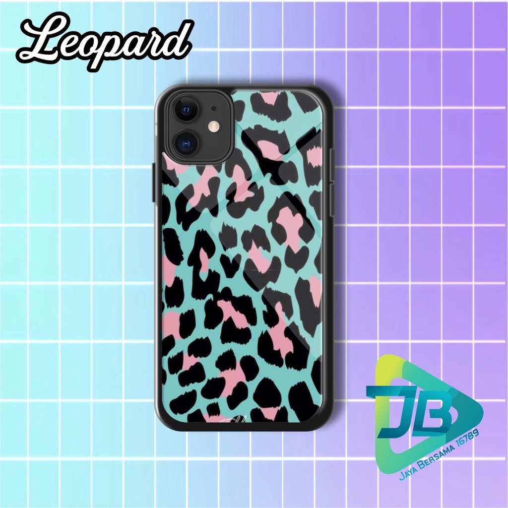 HARDCASE 2D GLOSSY LEOPARD OPPO VIVO XIAOMI SAMSUNG REALME IPHONE ALL TYPE JB5111