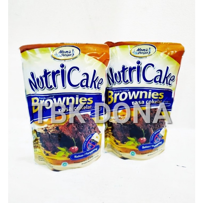 

pakai-siap-tepung-bumbu-tepung- nutricake brownies rasa coklat 230gr premix -tepung-bumbu-tepung-