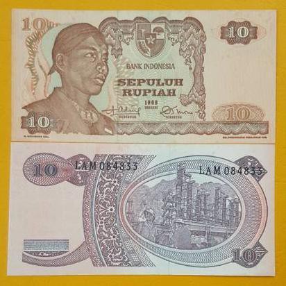 Uang Kuno 10 Rupiah Seri Soedirman Tahun 1968