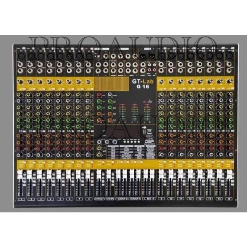 Mixer audio GT Lab 16 channel G16 /G 16 ori original by RDW