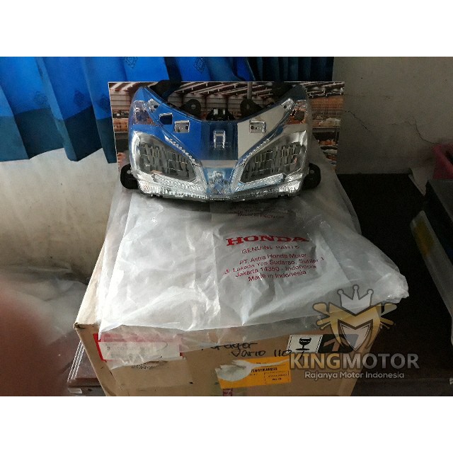 REFLEKTOR LAMPU DEPAN ASSY VARIO110 FI ORIGINAL 01