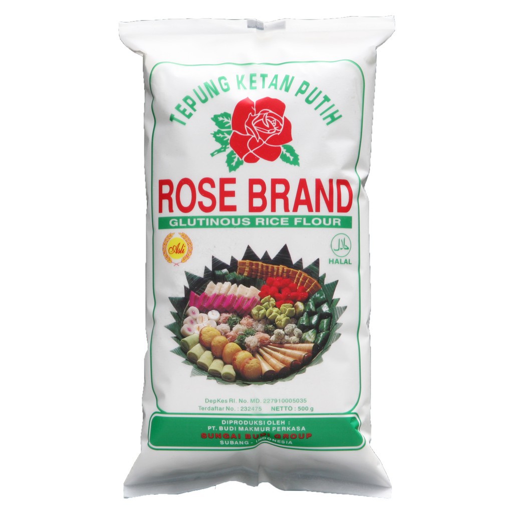 

Tepung Ketan Rose Brand 500gr – Glutinous Rice Flour