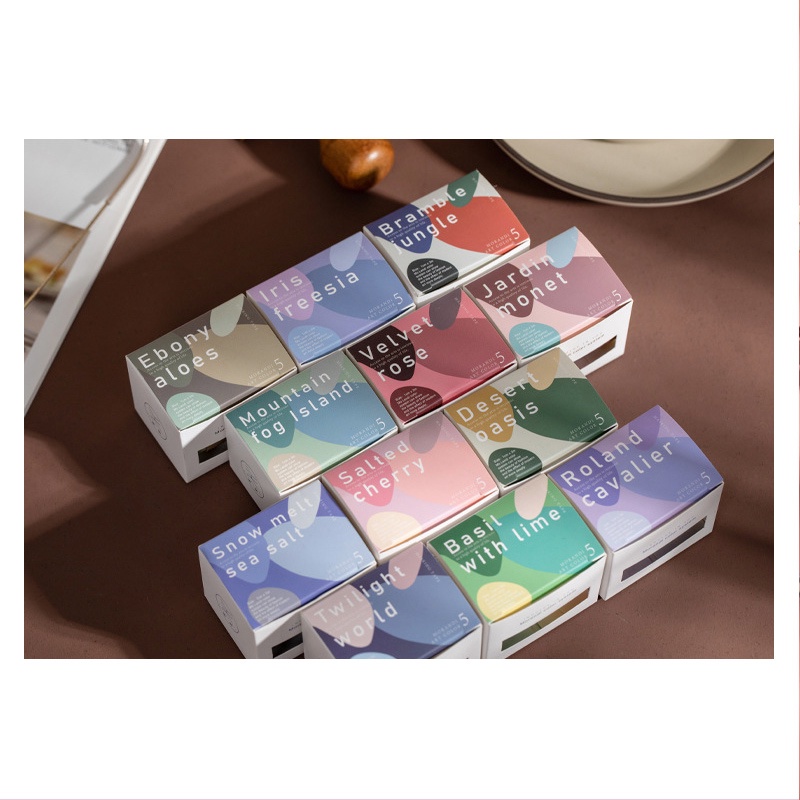 Decorative Washi Tape Masking Tape Set 5pc Morandi Color System untuk Bullet Journal Scrapbook Diary Studygram