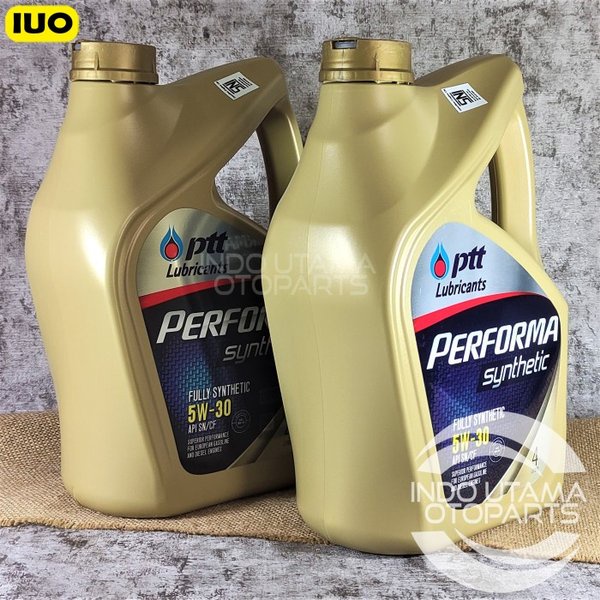 Oli Bensin 5W30 PTT Lubricants Performa Fully Synthetic API SN/CF 4L