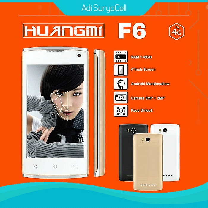 HUANGMI GO SMART - RAM 1GB+8GB - 5 MP Beauty Selfie - Garansi Resmi