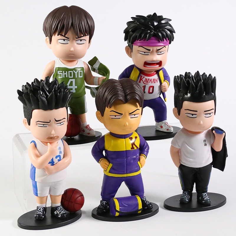 Figure SLAM DUNK Ryonan Kainan Shoyo Figures set 5 pcs 16 CM Slamdunk