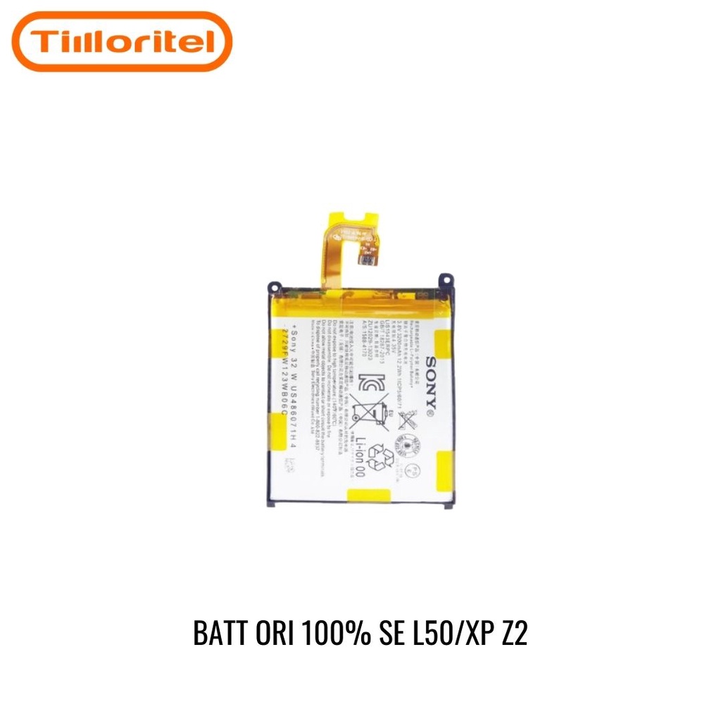 BATTERY ORI 100% SE L50/XP Z2