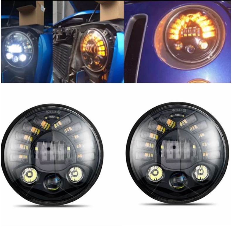 Lampu daymaker head lamp  DOT SAE IMPOR