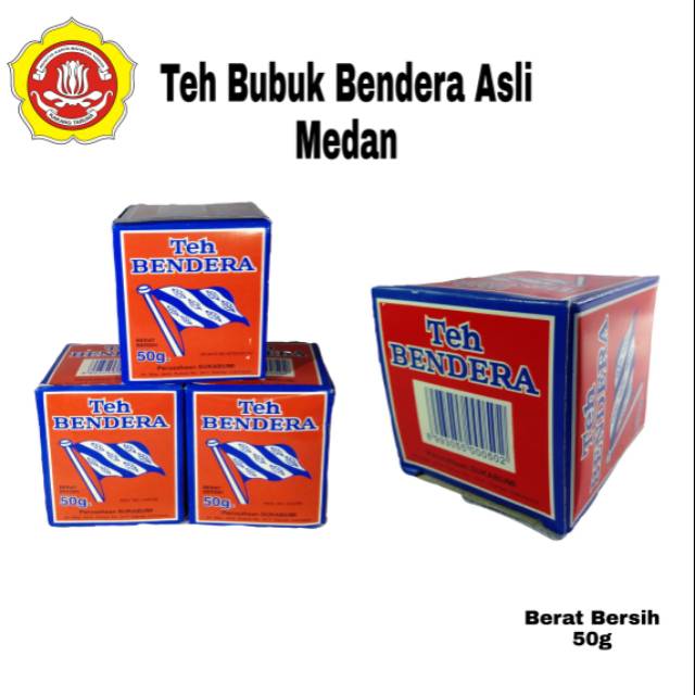 

Teh Bubuk Bendera Asli Medan