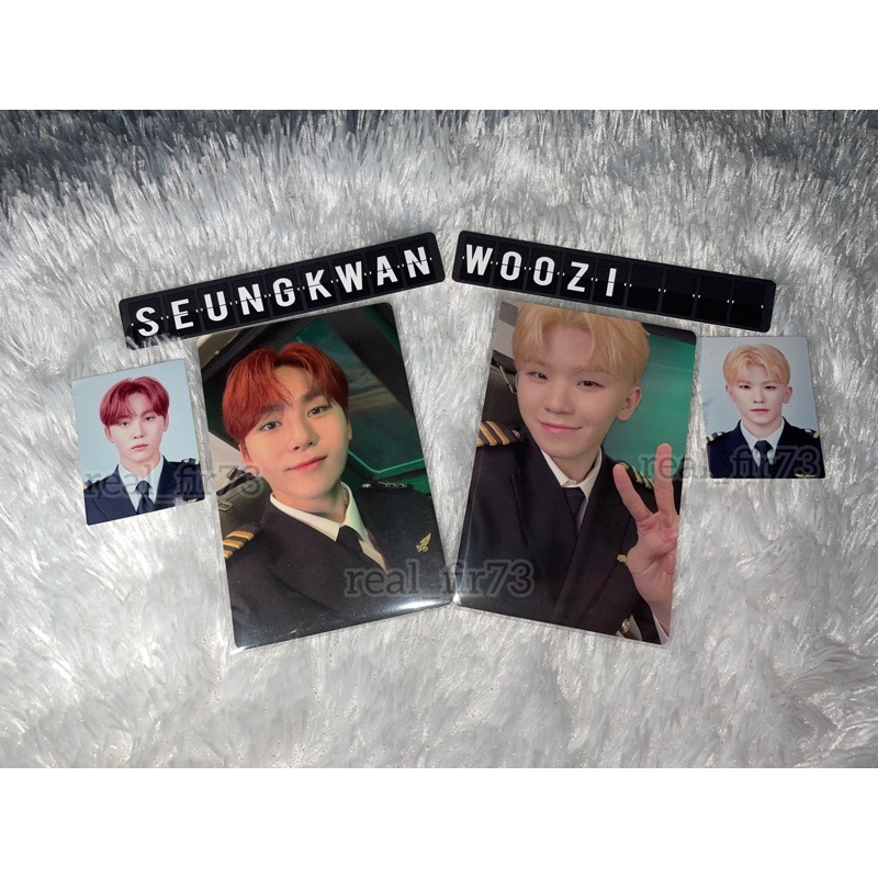 Membership Kit PC Pilot Set Woozi Seungkwan Seventeen