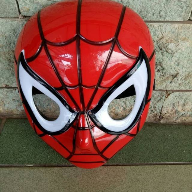 MAINAN TOPENG SPIDERMAN-TOPENG SPIDERMEN-MAINAN ANAK-SPIDERMAN