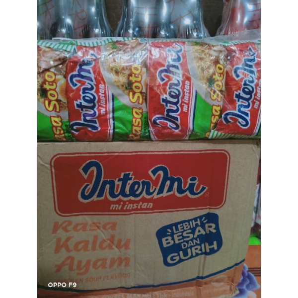 

Saos lombok, kecap manis, intermie