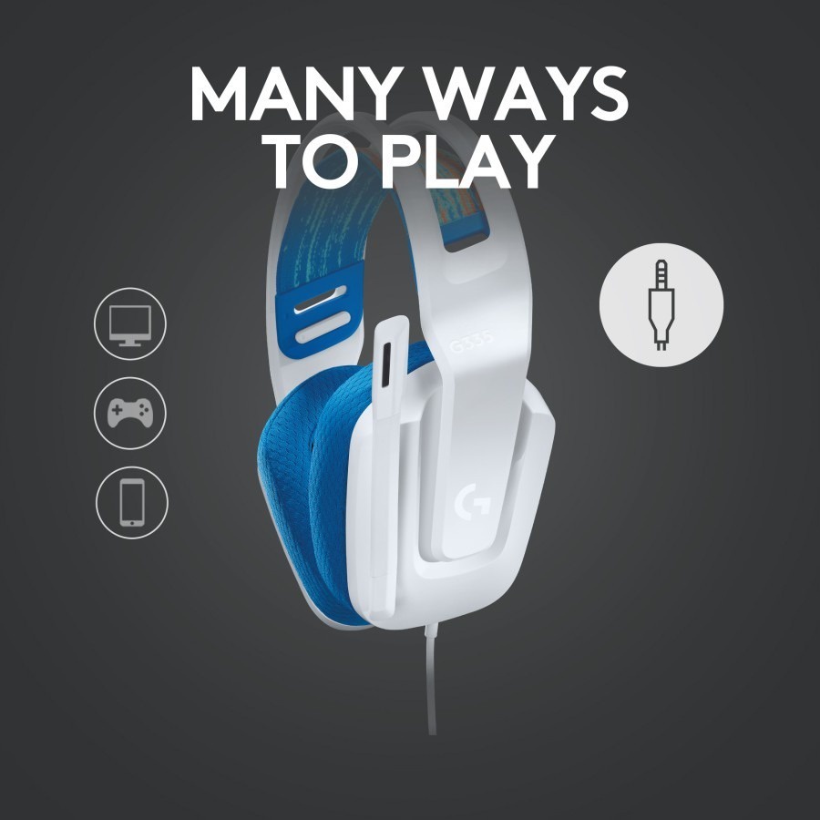Headset Gaming Logitech G335 Lightspeed Wired 7.1 | Logitech G335