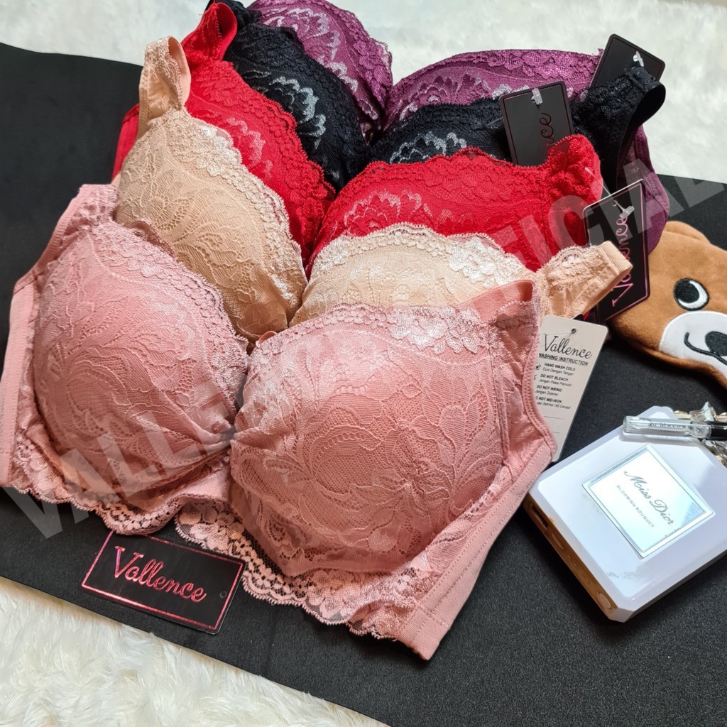 Push Up Bra VALLENCE Art 8659 Cup C | Bh Busa Tebal